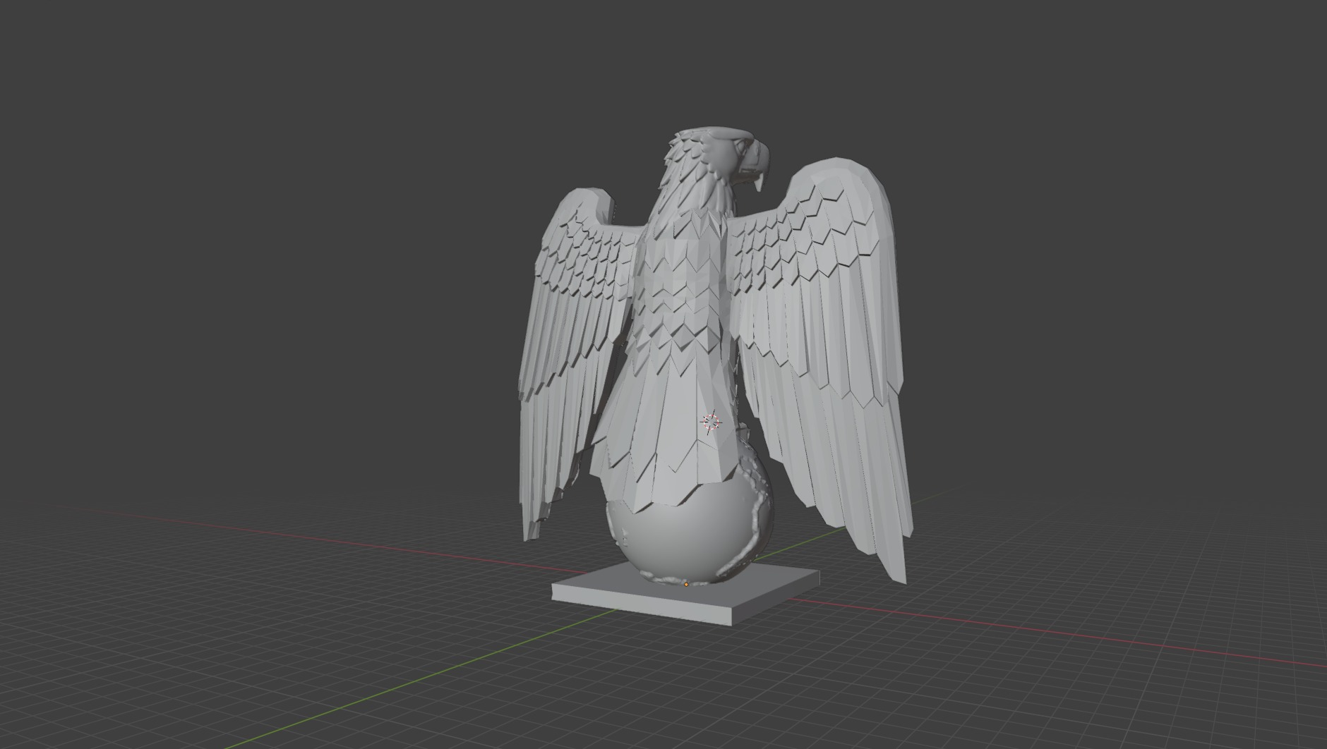 Germania - Reich Adler Tempelhoff 3D model_3