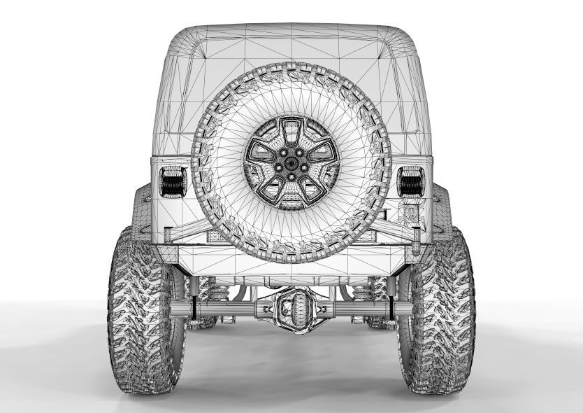 Kalaber Jeep Cj8 1985 3D model_10