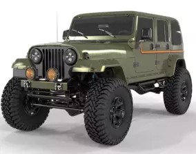 1/10 m38a1 cj5ジープ　3dプリント製ボディー 1/10 m38a1 cj5ジープ 3dプリント製ボディー 1/10 m38a1 cj5