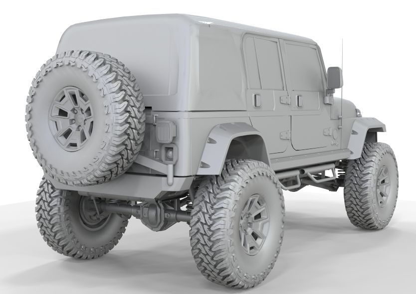 Kalaber Jeep Cj8 1985 3D model_15