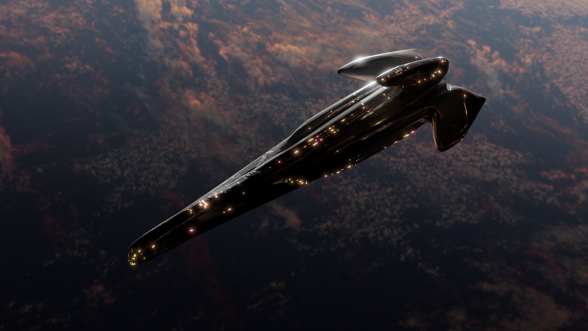 Battlecruiser - Capitalship 3D model_1