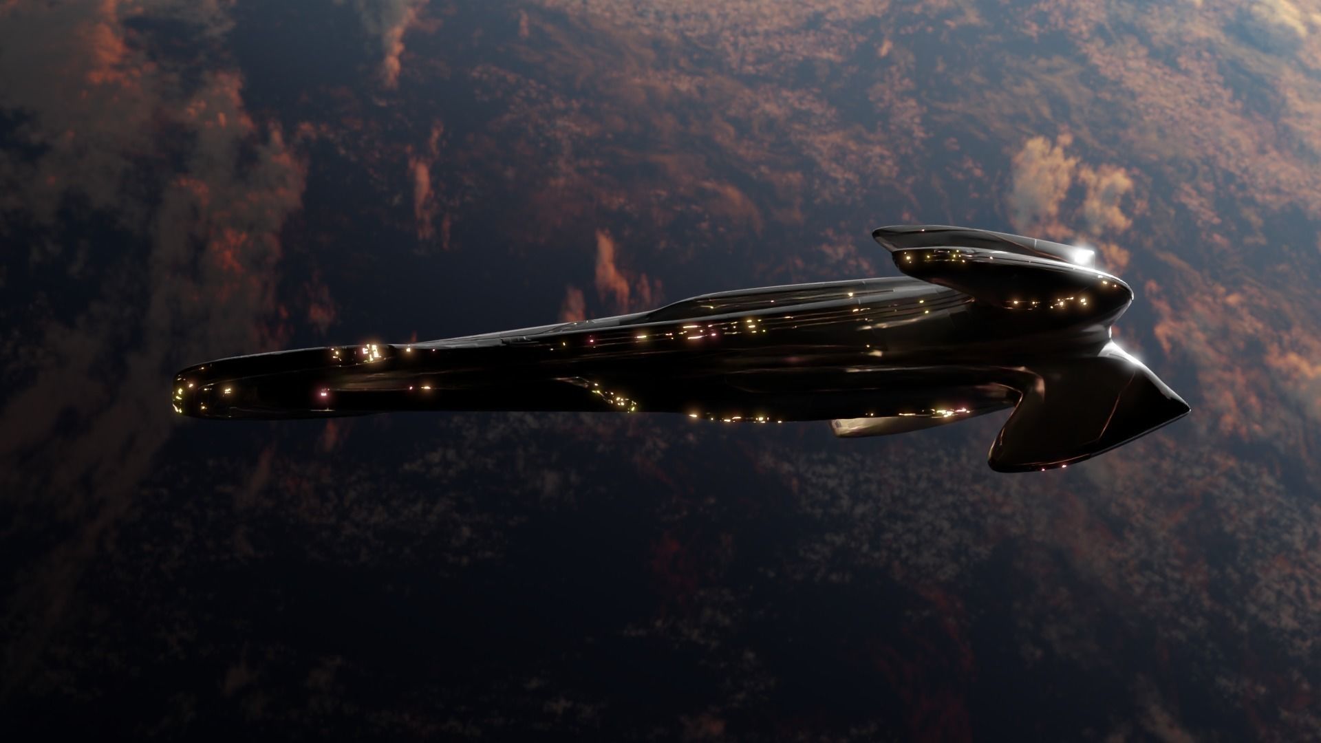 Battlecruiser - Capitalship 3D model_2