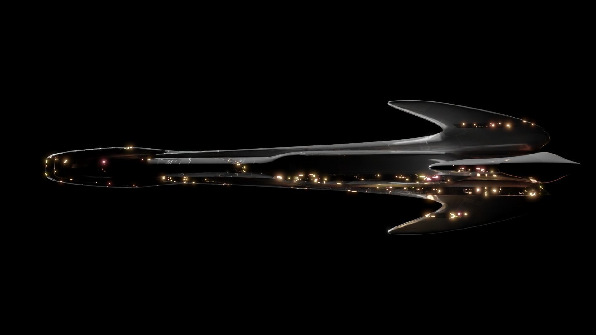 Battlecruiser - Capitalship 3D model_14