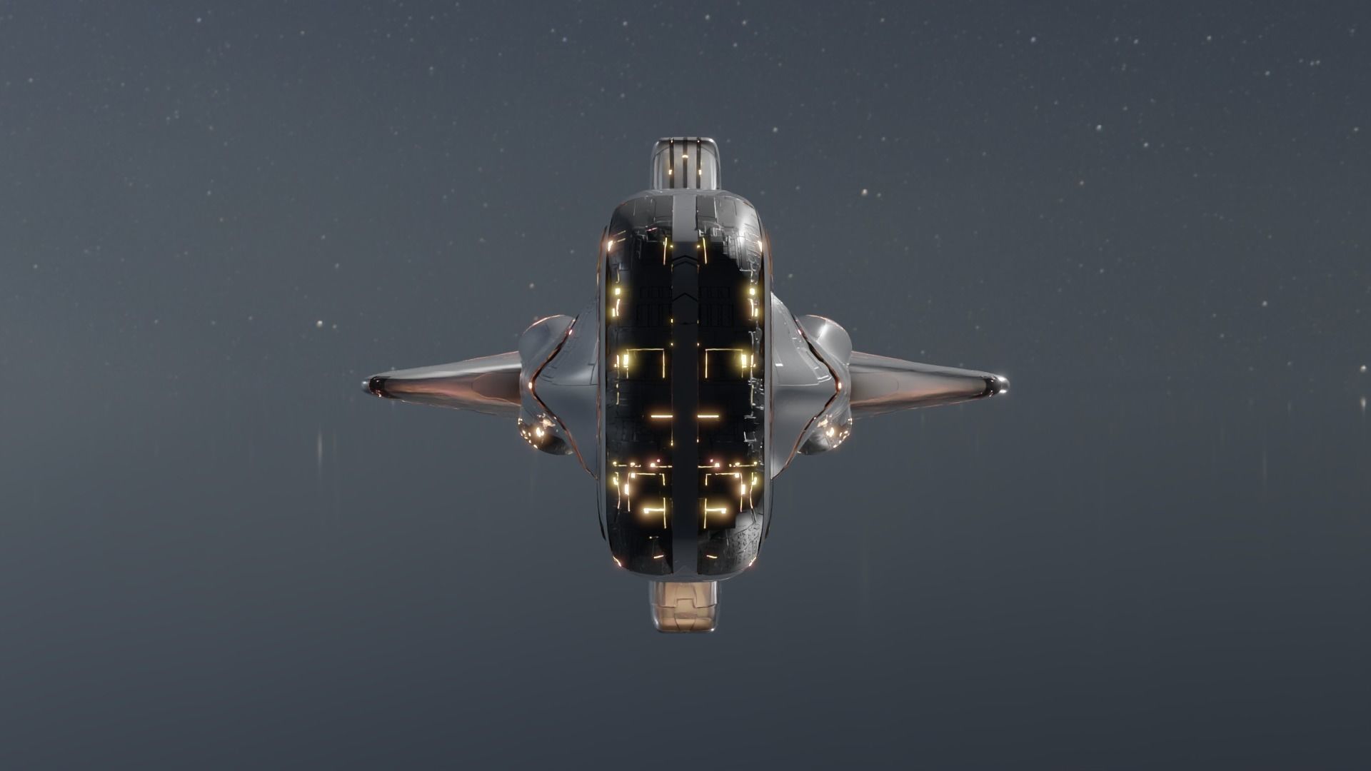 Battlecruiser - Capitalship 3D model_11