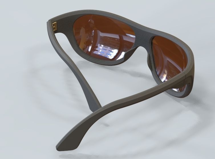 Sunglass-02 3D print model_48