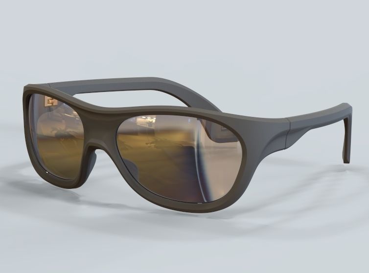 Sunglass-02 3D print model_29