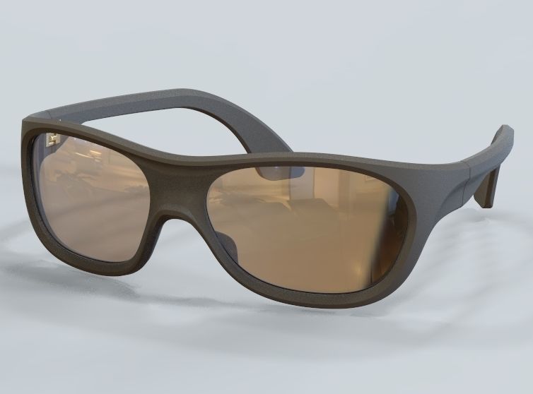 Sunglass-02 3D print model_42
