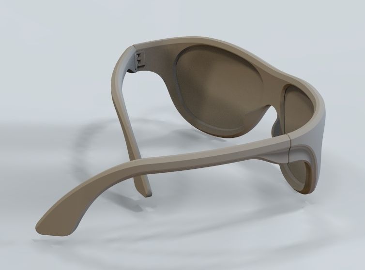 Sunglass-02 3D print model_27