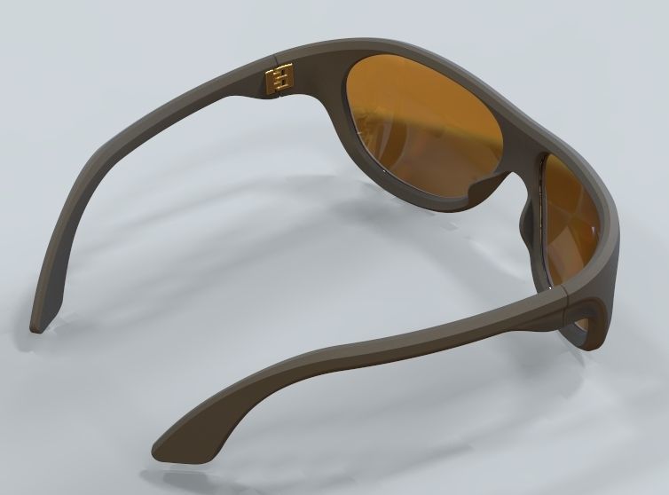 Sunglass-02 3D print model_68