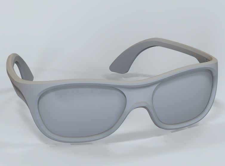 Sunglass-02 3D print model_25