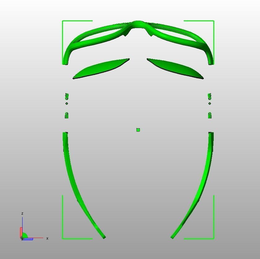 Sunglass-02 3D print model_13
