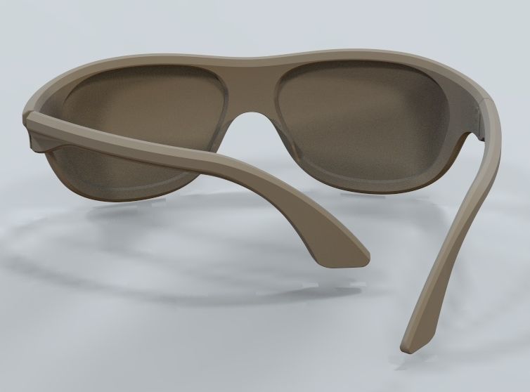 Sunglass-02 3D print model_24