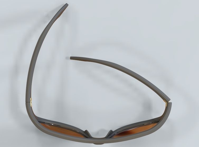 Sunglass-02 3D print model_41