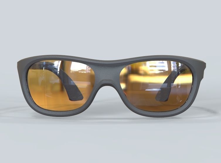 Sunglass-02 3D print model_56