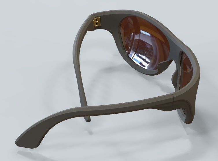 Sunglass-02 3D print model_53