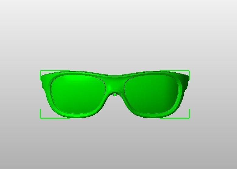 Sunglass-02 3D print model_14