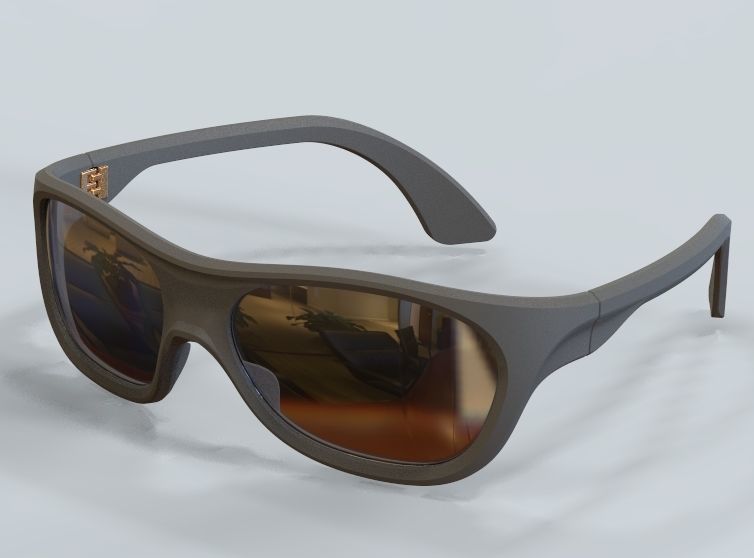 Sunglass-02 3D print model_47