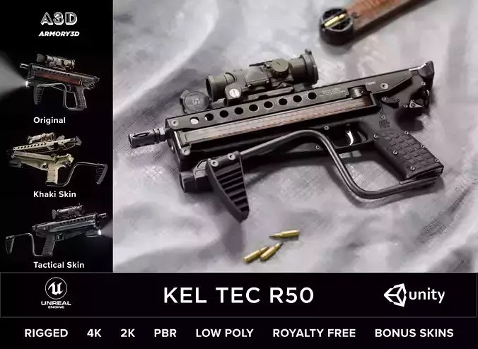 Game Ready KelTec R50 Folding Carbine PDW