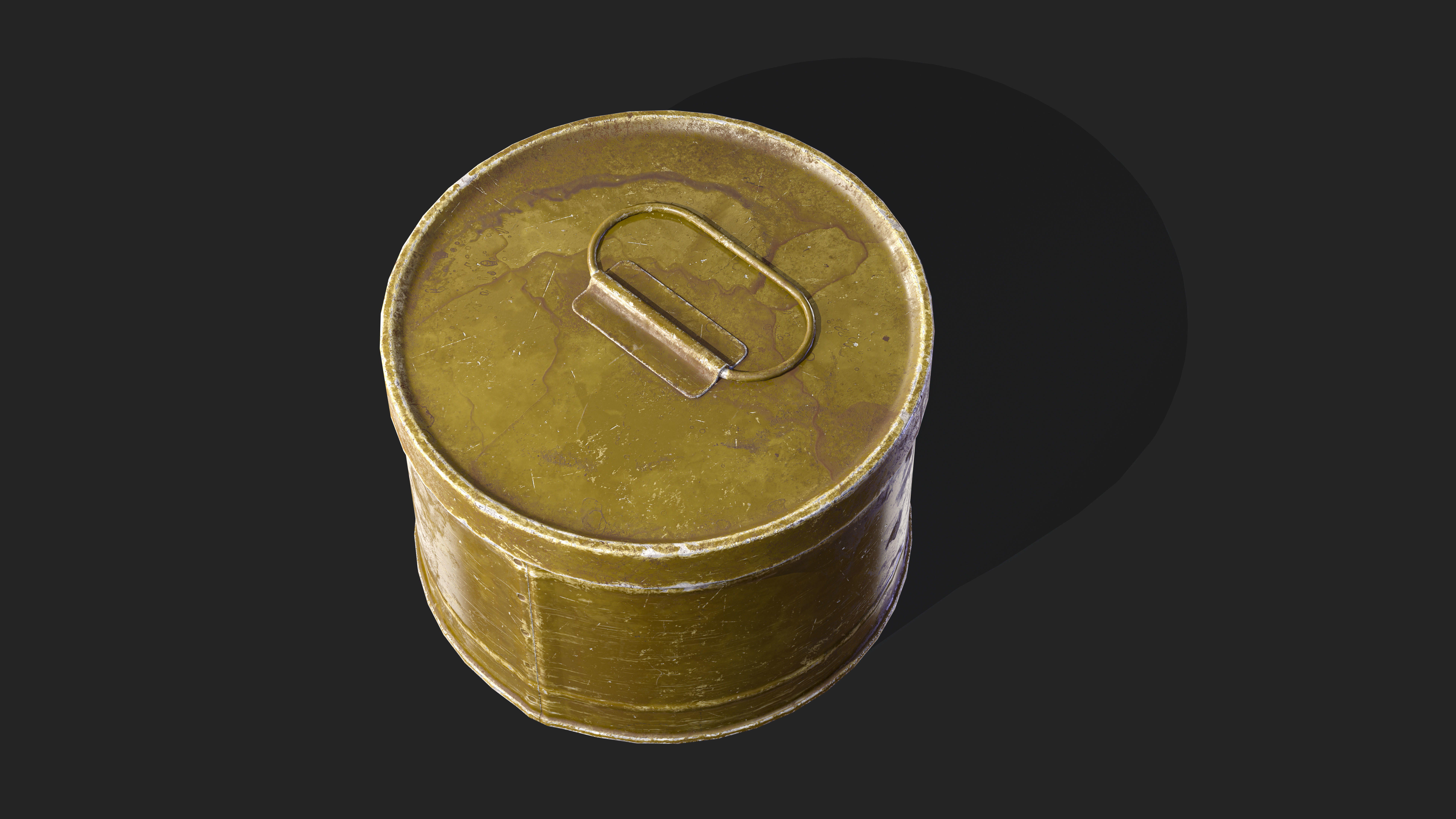 DM-11 Smoke Bomb Game ready PBR Low-poly 3D model_8