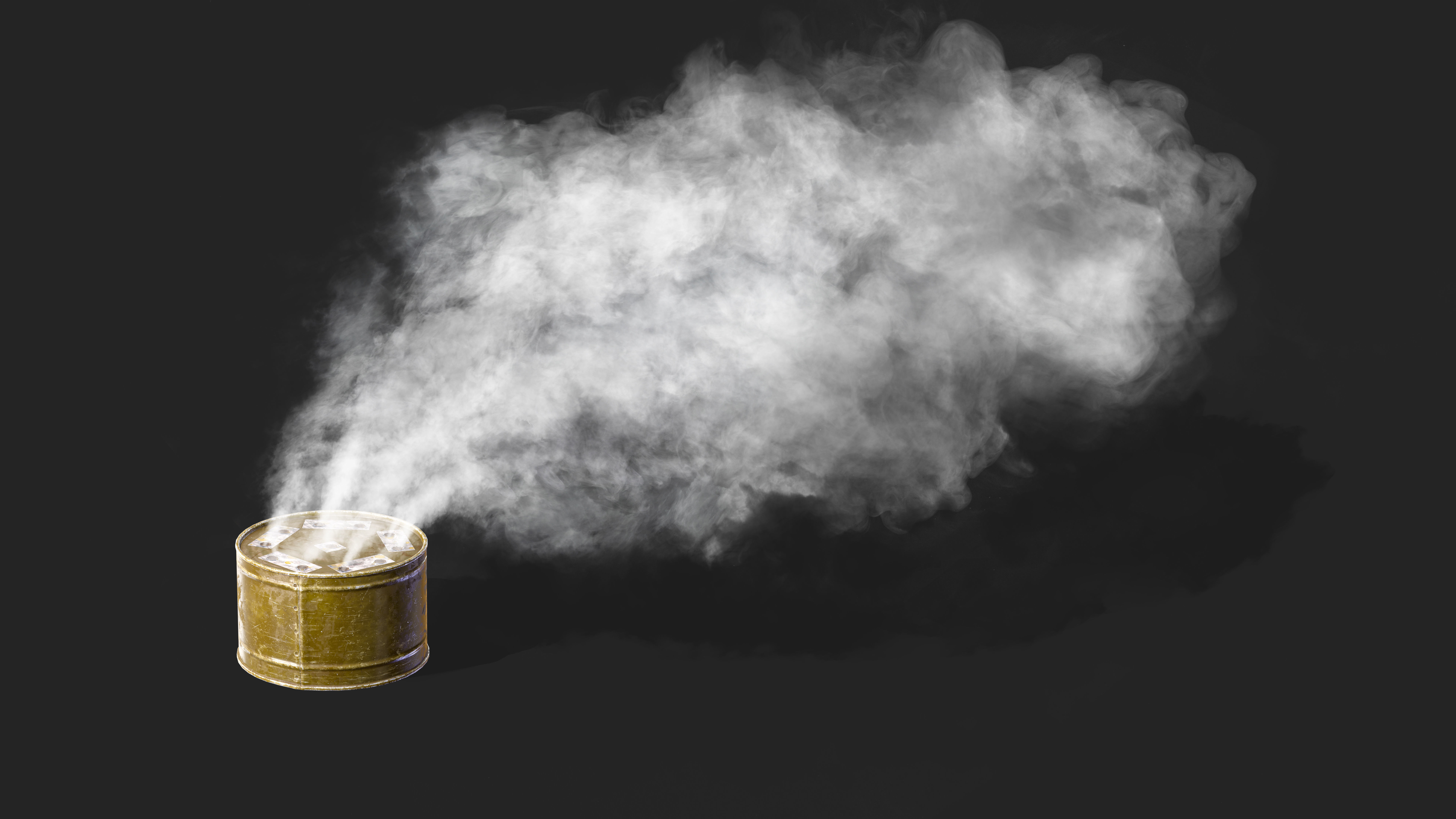 DM-11 Smoke Bomb Game ready PBR Low-poly 3D model_9