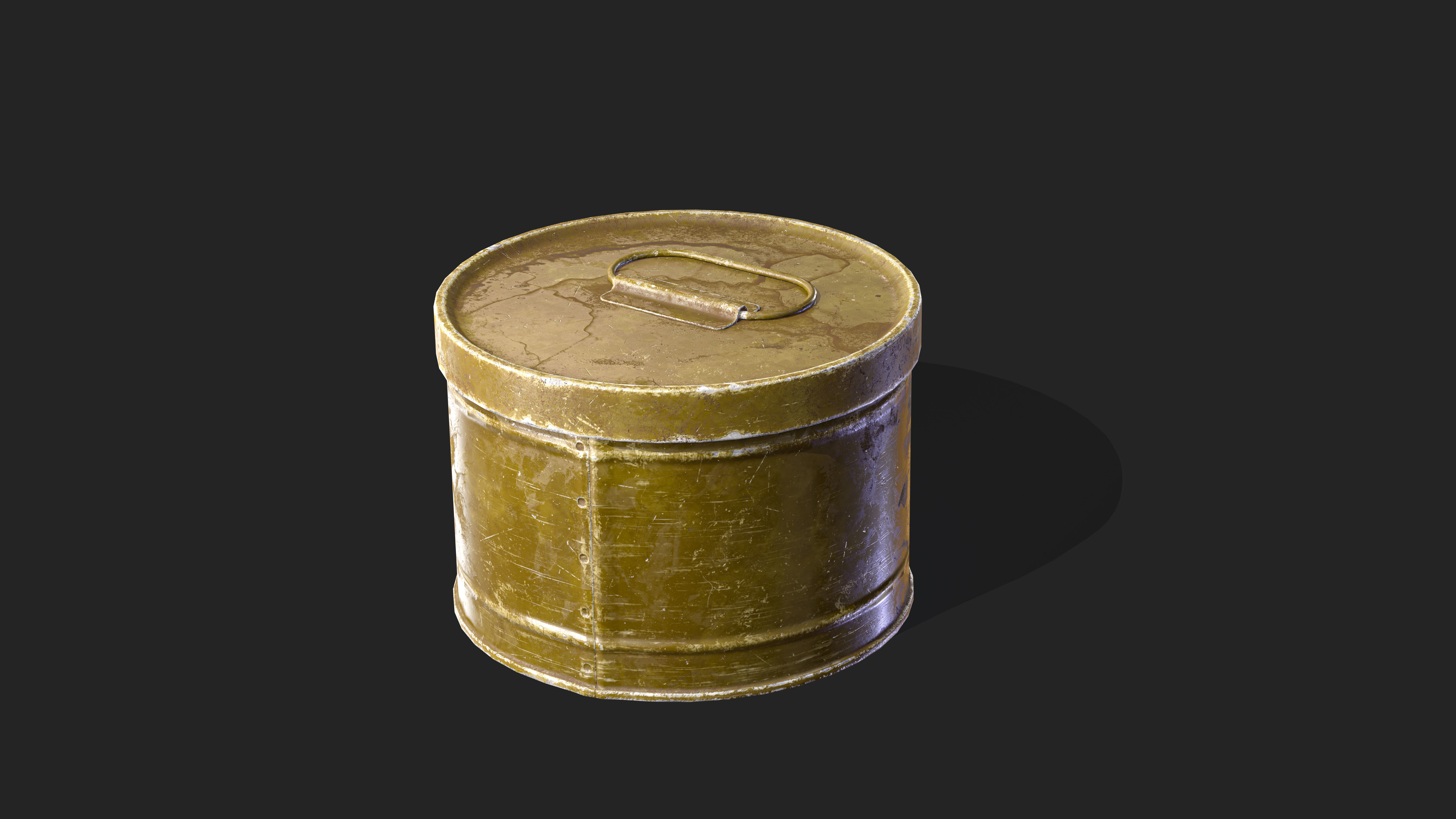 DM-11 Smoke Bomb Game ready PBR Low-poly 3D model_5
