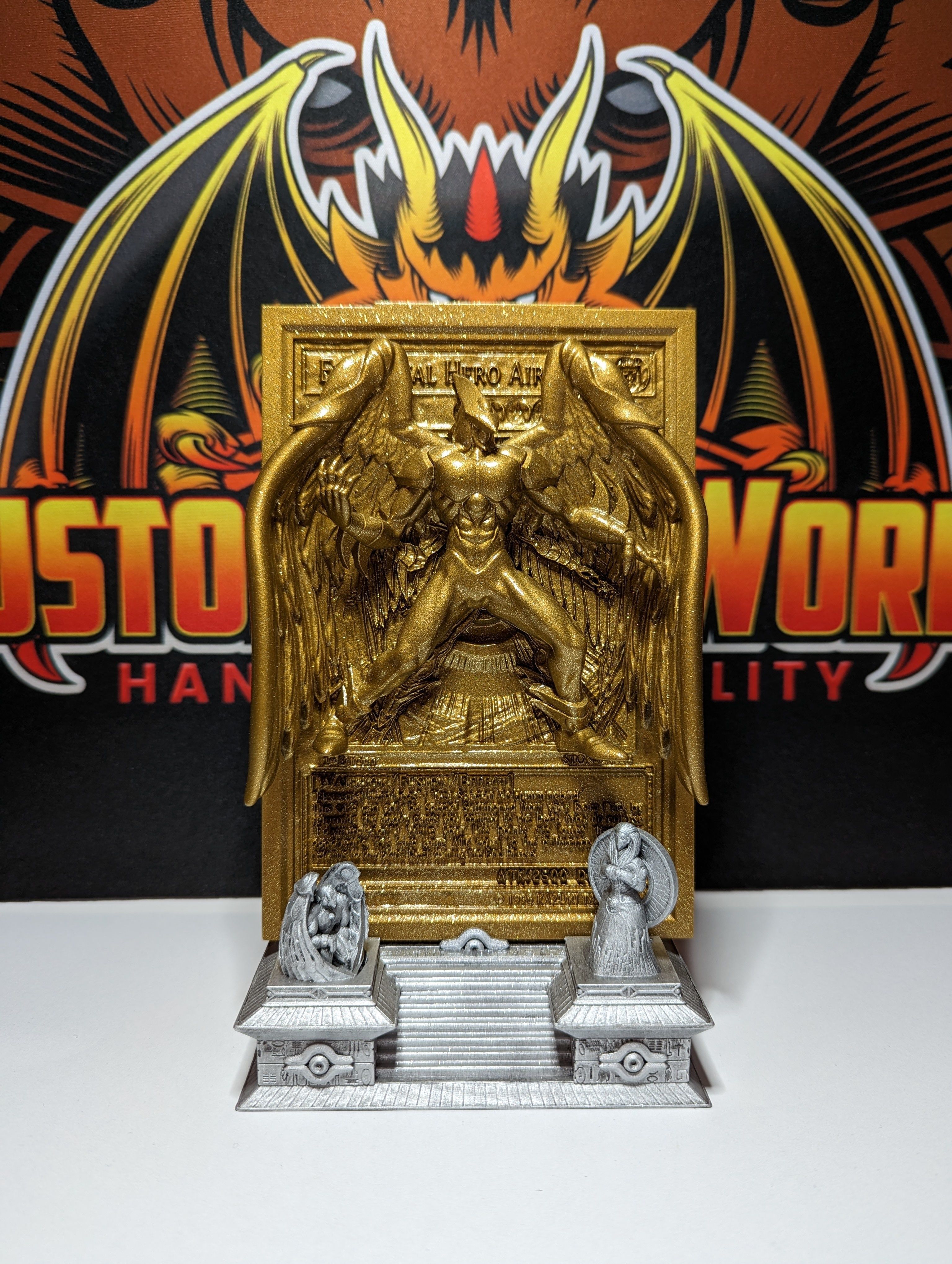 YUGIOH FULL 3D CARD - ELEMENTAL HERO AIR NEOS 3D print model_4