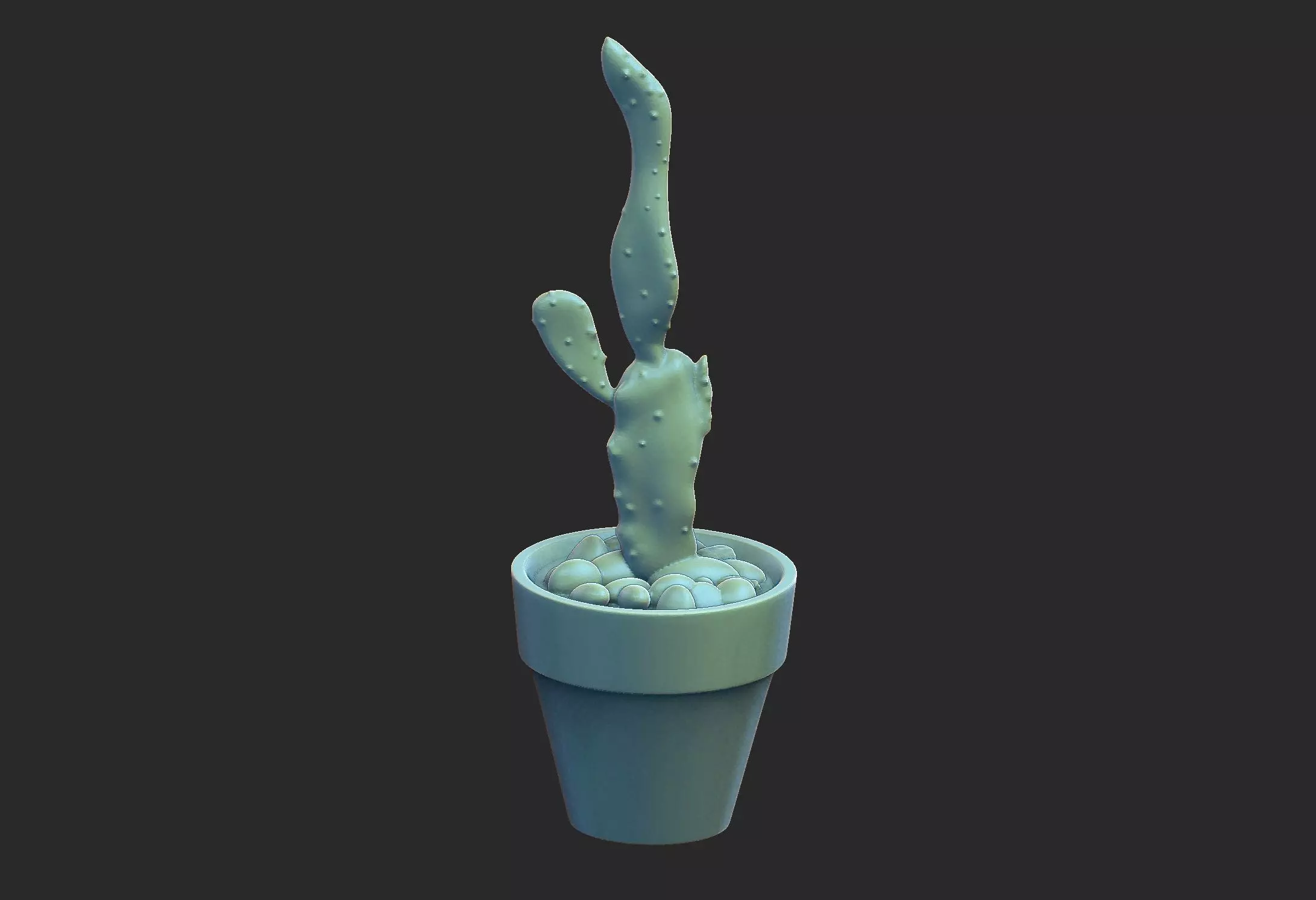 cactus 3D print model
