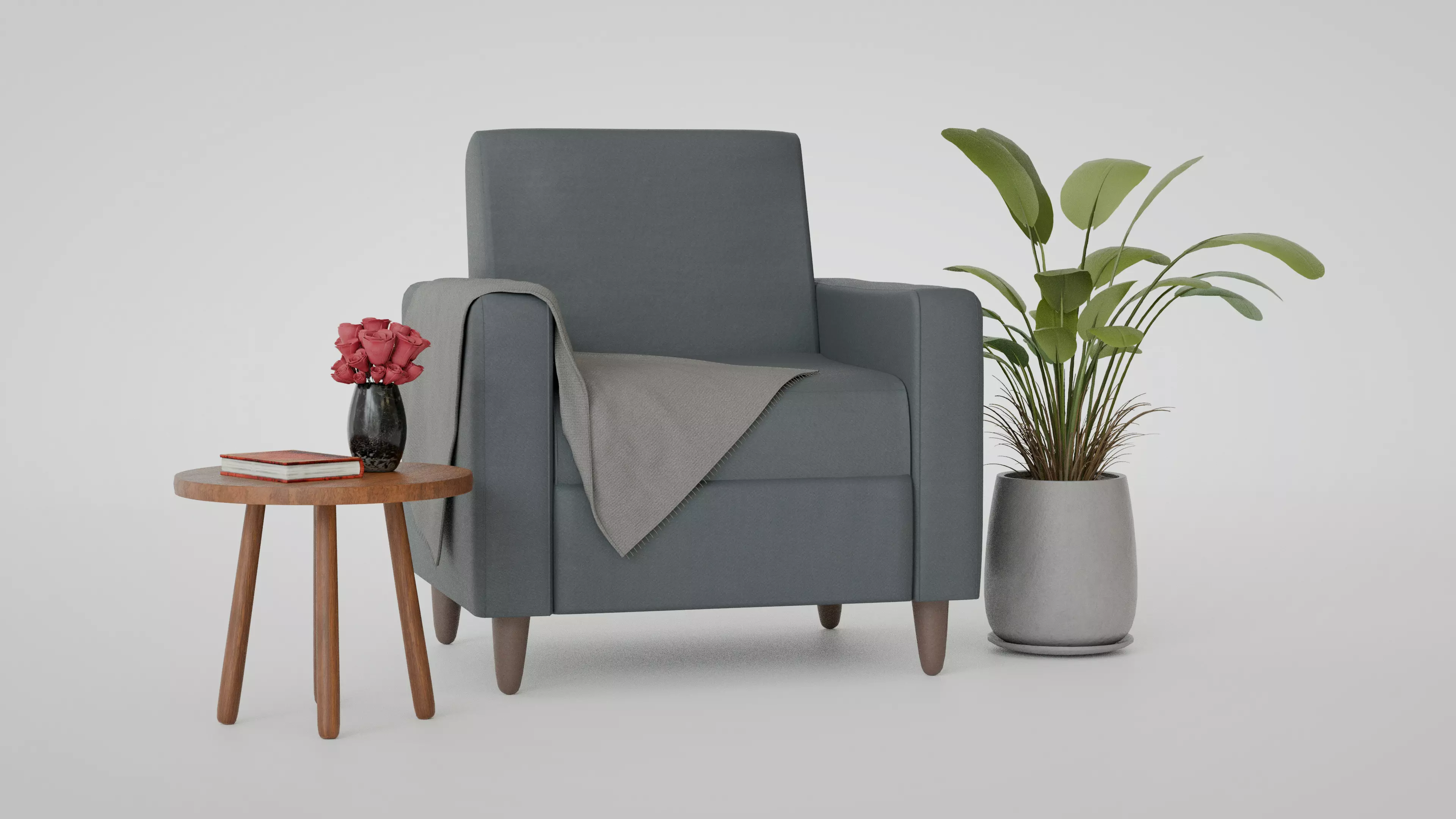 Interior design 3D model_0