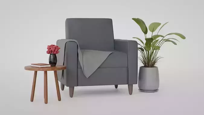 Interior design 3D model
