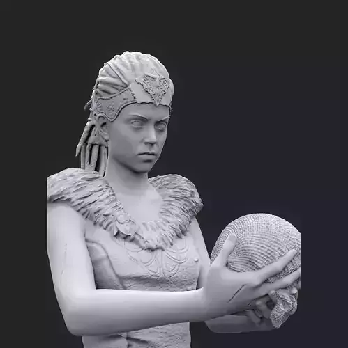 senua hellblade fan art