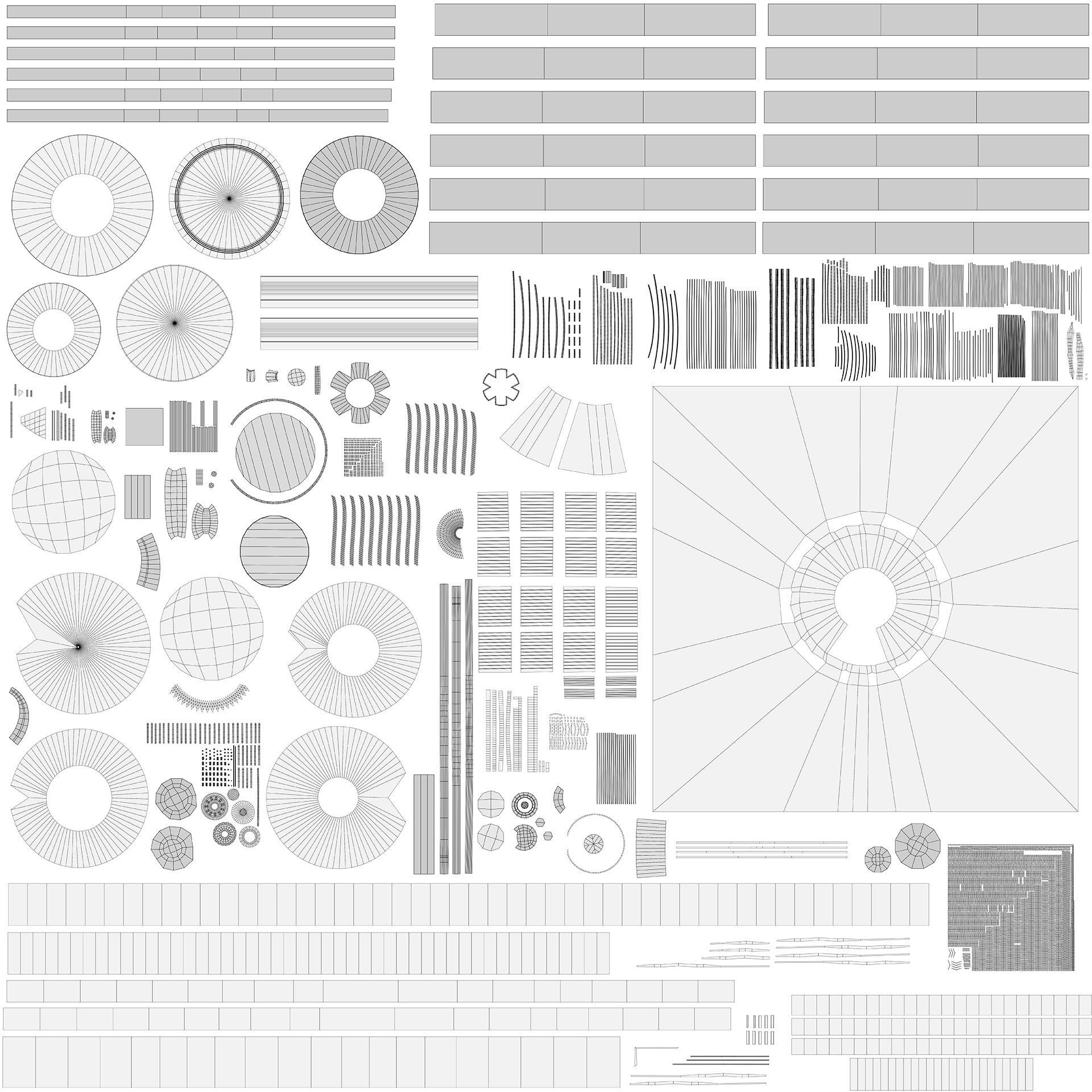 30 St Mary Axe - The Gherkin 3D model_8