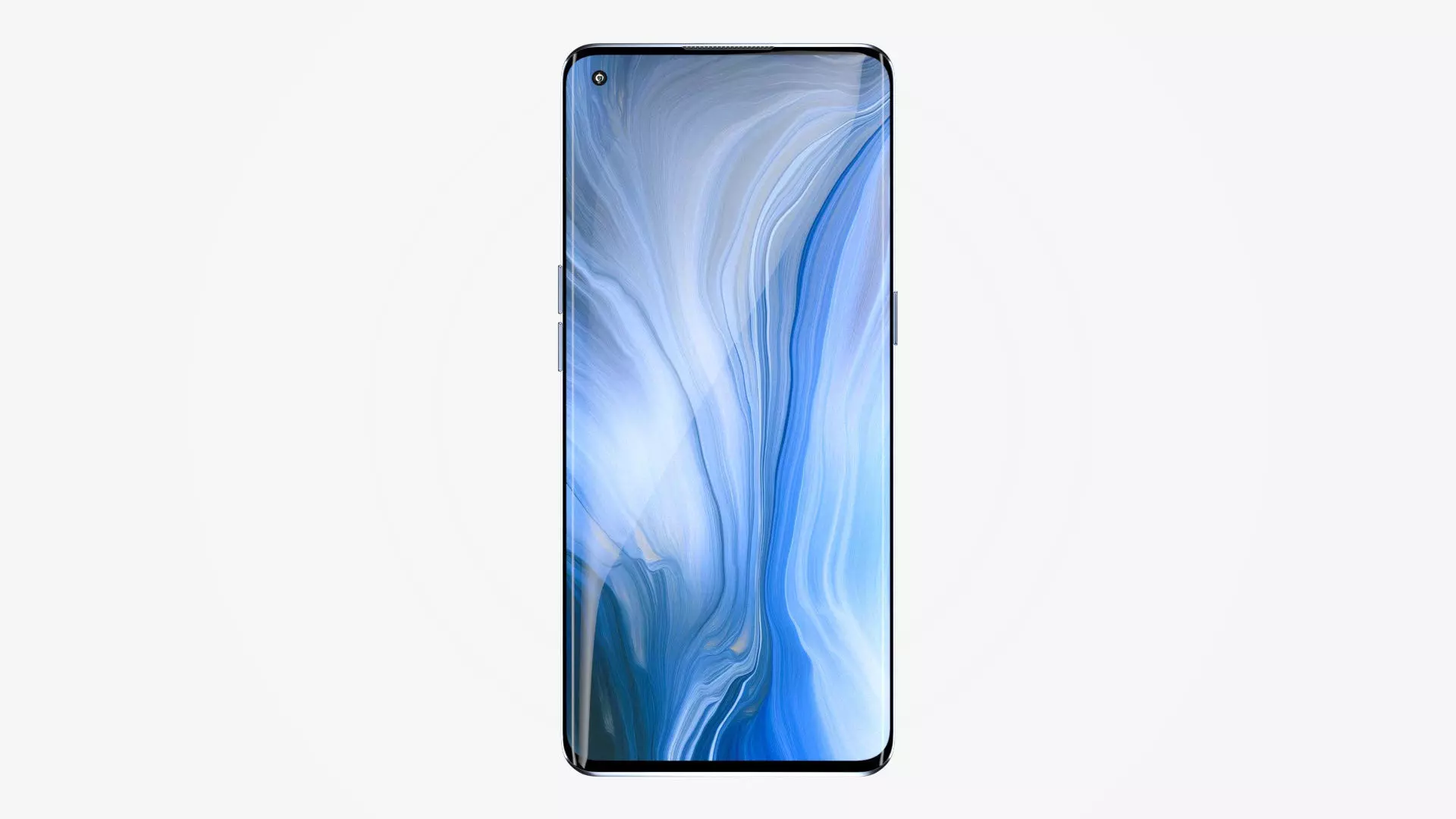The OPPO Reno 4 Pro Free 3D model