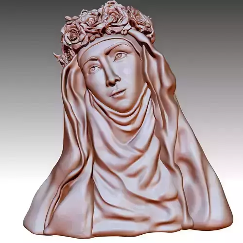 Santa Rosa de Lima  3D print model