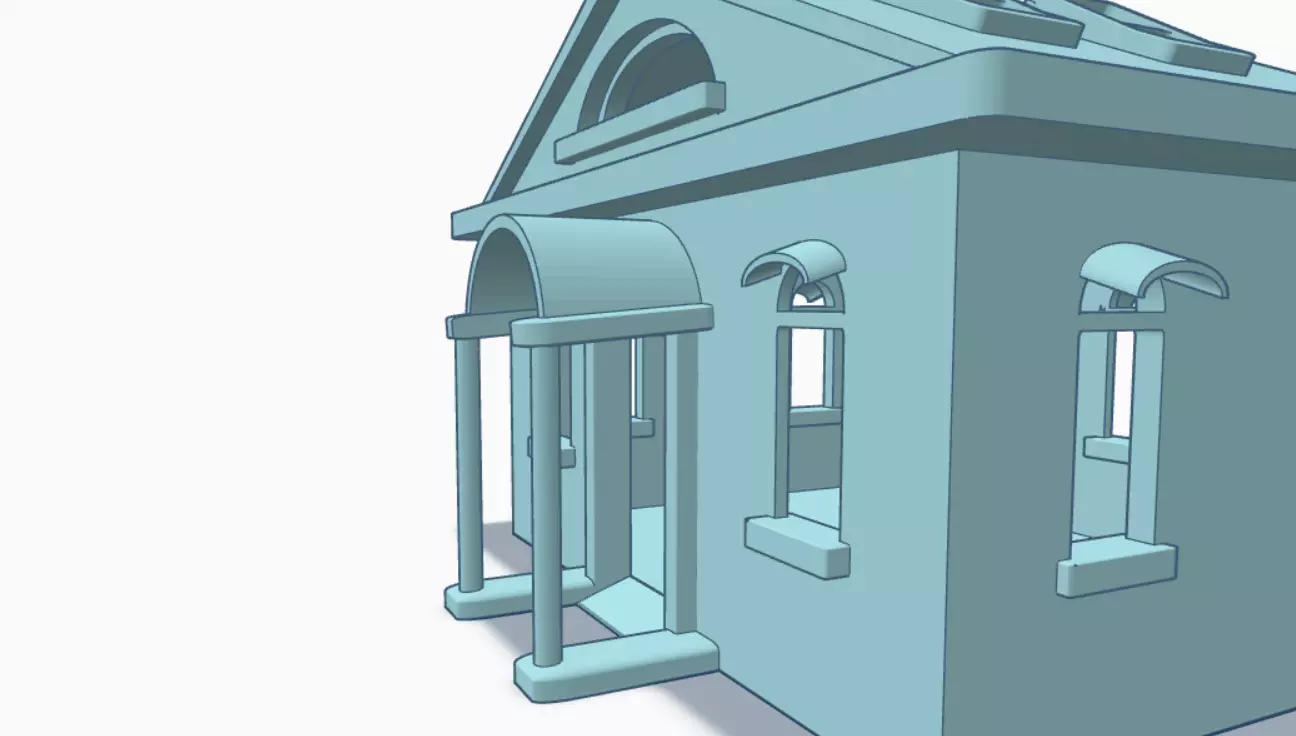 House Model for 3D Printing 3D print model