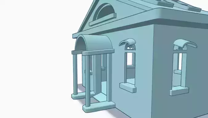 House Model for 3D Printing