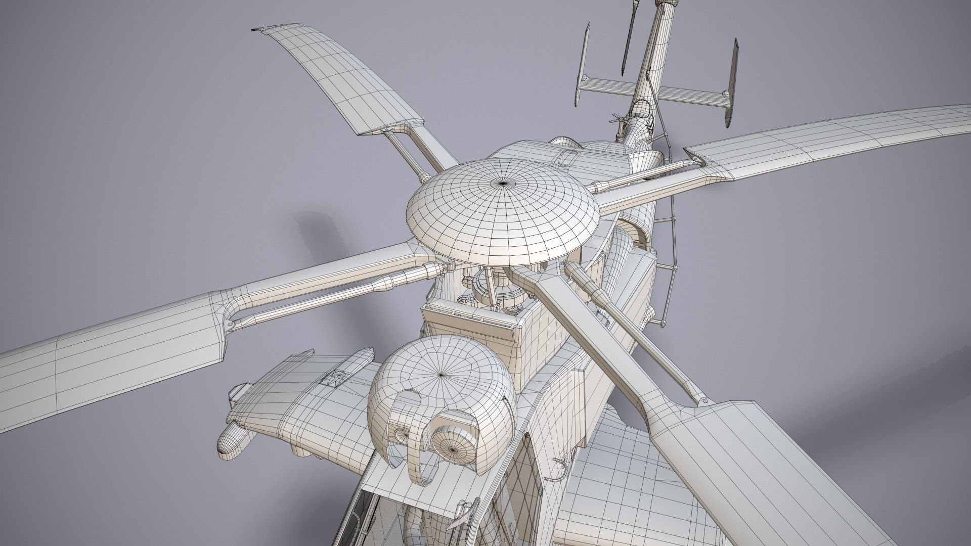  EC-665 Tiger ARH Australia Basic Animation Low-poly 3D model_47