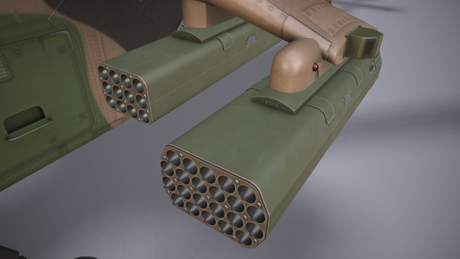  EC-665 Tiger ARH Australia Basic Animation Low-poly 3D model_20