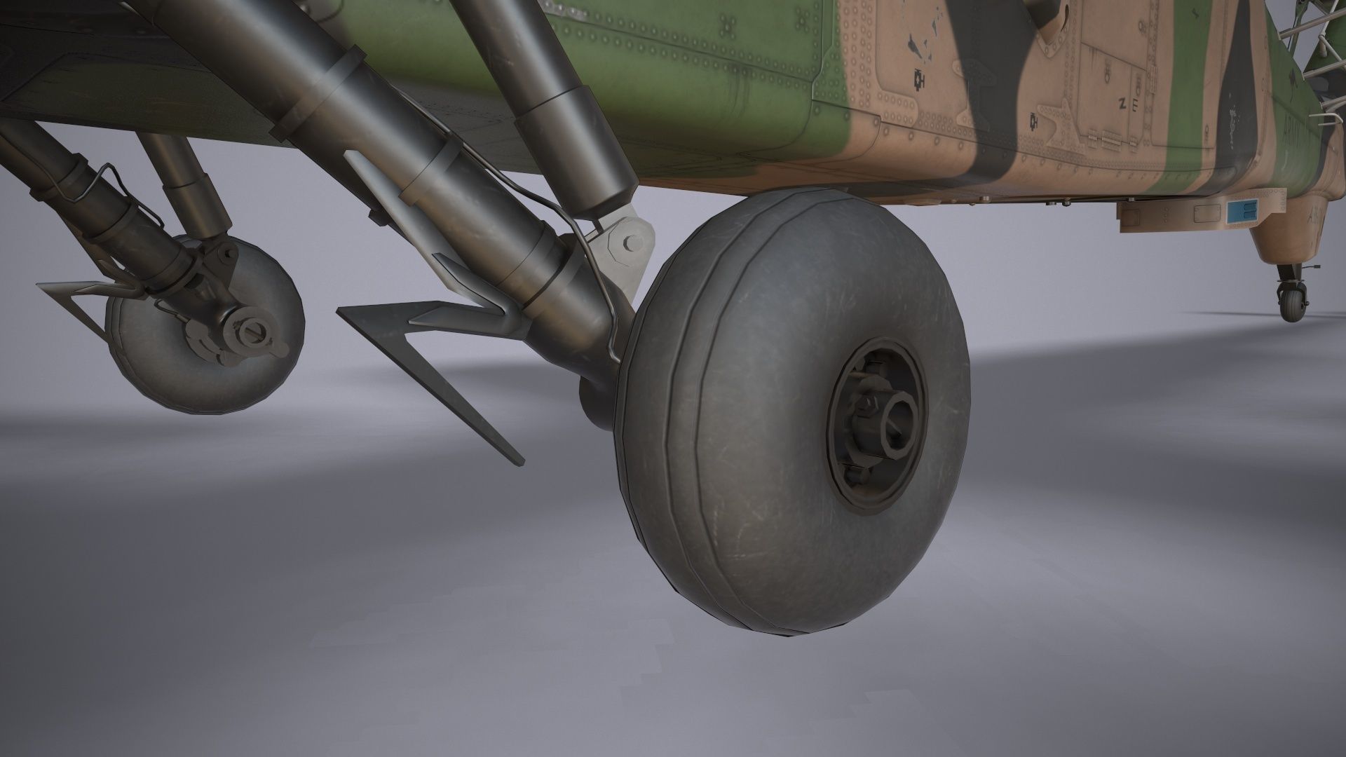  EC-665 Tiger ARH Australia Basic Animation Low-poly 3D model_14