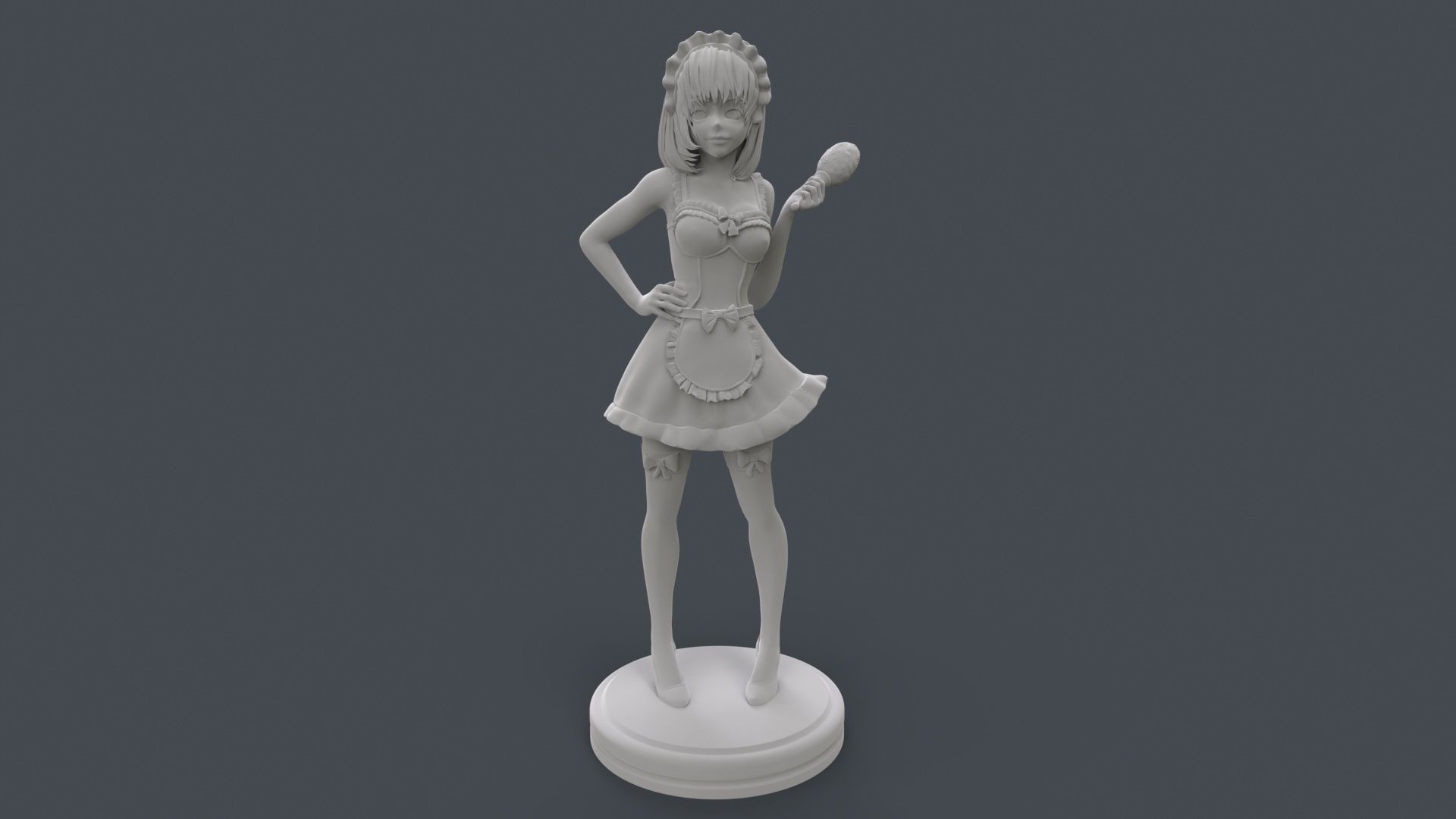 Anime WOMAN 3d printing - ULTIMATE PACK 3D Model Collection_60