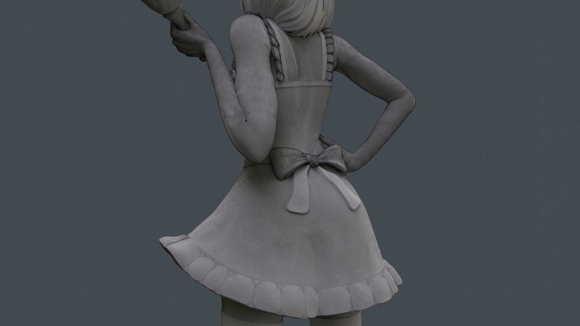 Anime WOMAN 3d printing - ULTIMATE PACK 3D Model Collection_131