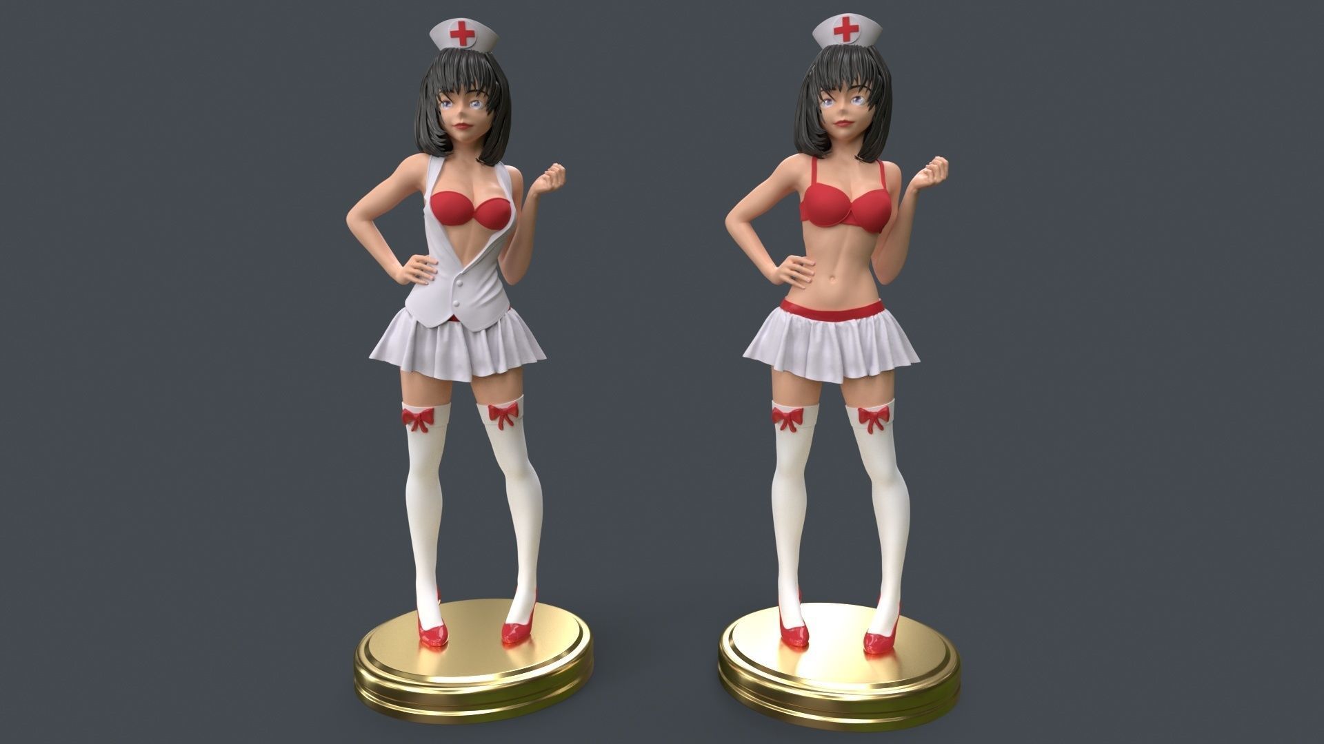 Anime WOMAN 3d printing - ULTIMATE PACK 3D Model Collection_37