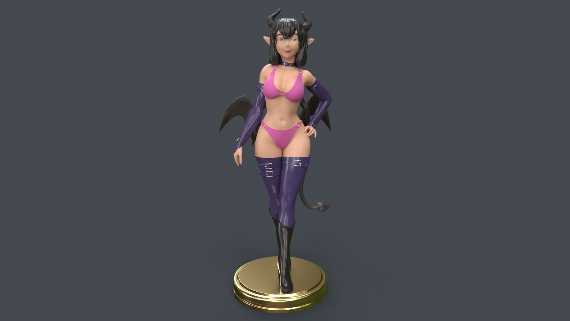 Anime WOMAN 3d printing - ULTIMATE PACK 3D Model Collection_105