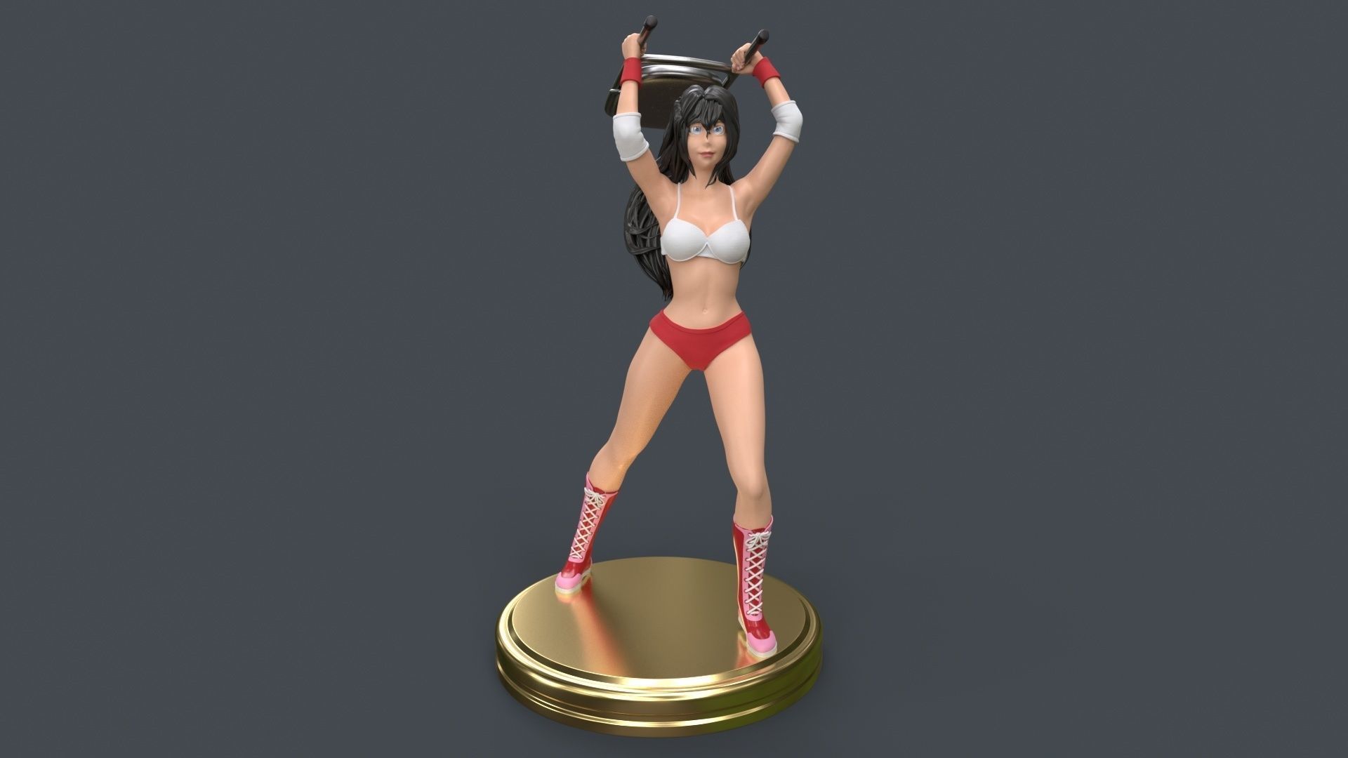 Anime WOMAN 3d printing - ULTIMATE PACK 3D Model Collection_75