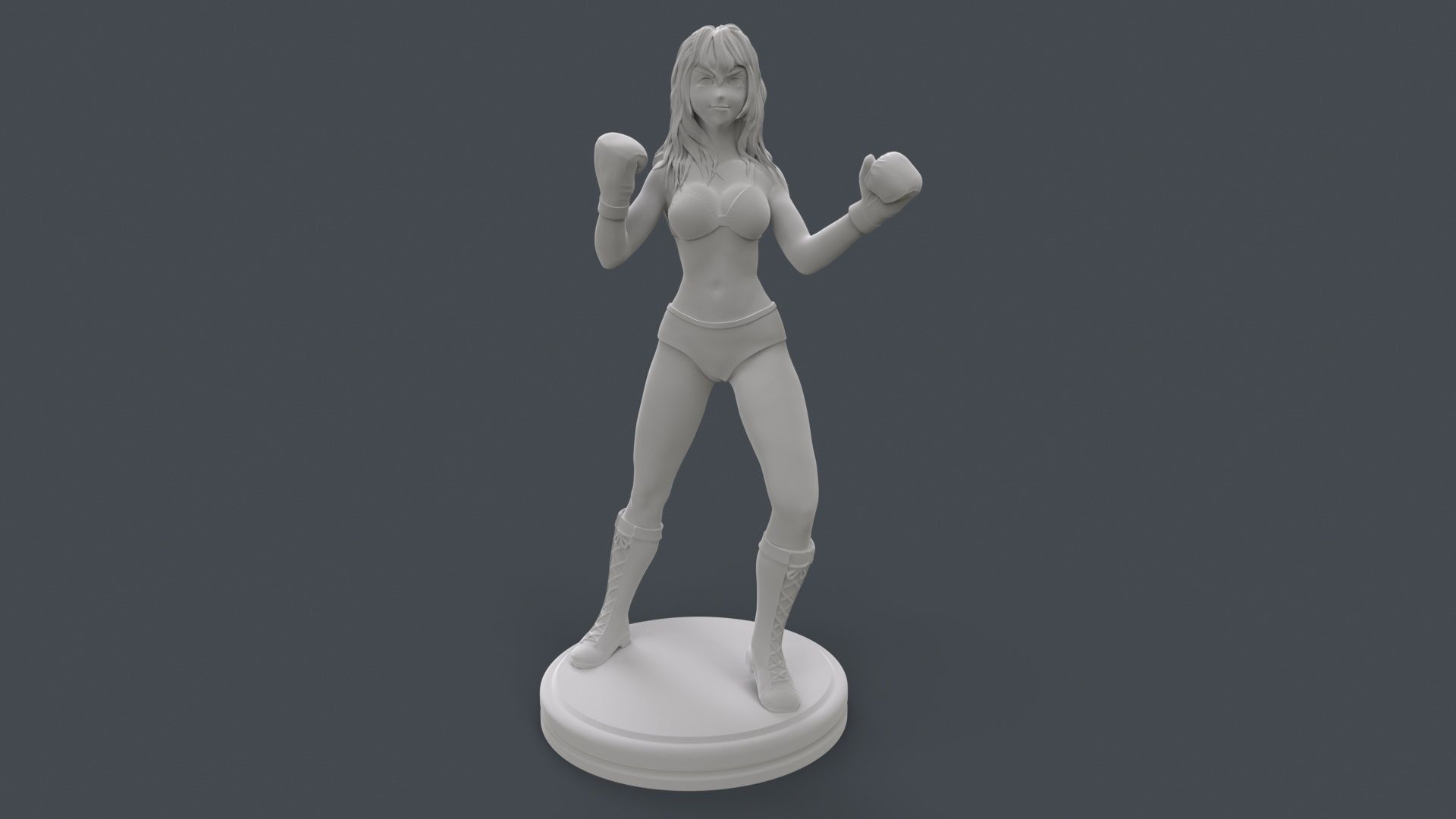 Anime WOMAN 3d printing - ULTIMATE PACK 3D Model Collection_58