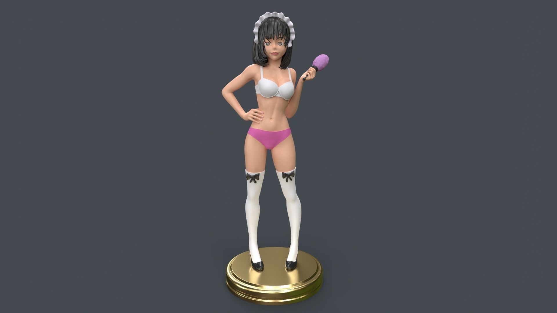 Anime WOMAN 3d printing - ULTIMATE PACK 3D Model Collection_61