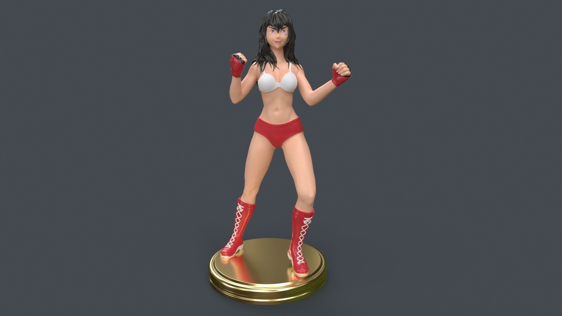Anime WOMAN 3d printing - ULTIMATE PACK 3D Model Collection_53