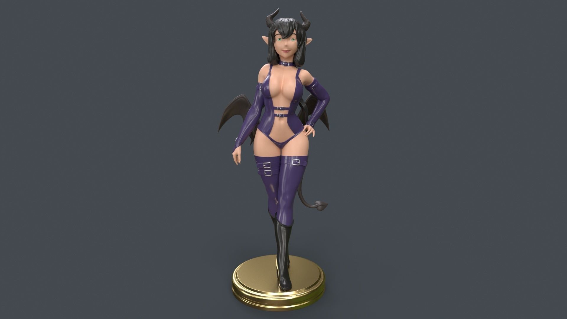 Anime WOMAN 3d printing - ULTIMATE PACK 3D Model Collection_103