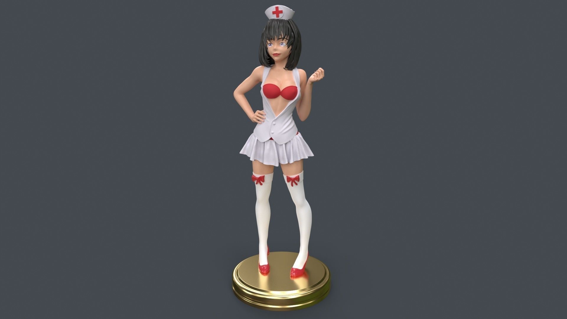 Anime WOMAN 3d printing - ULTIMATE PACK 3D Model Collection_63