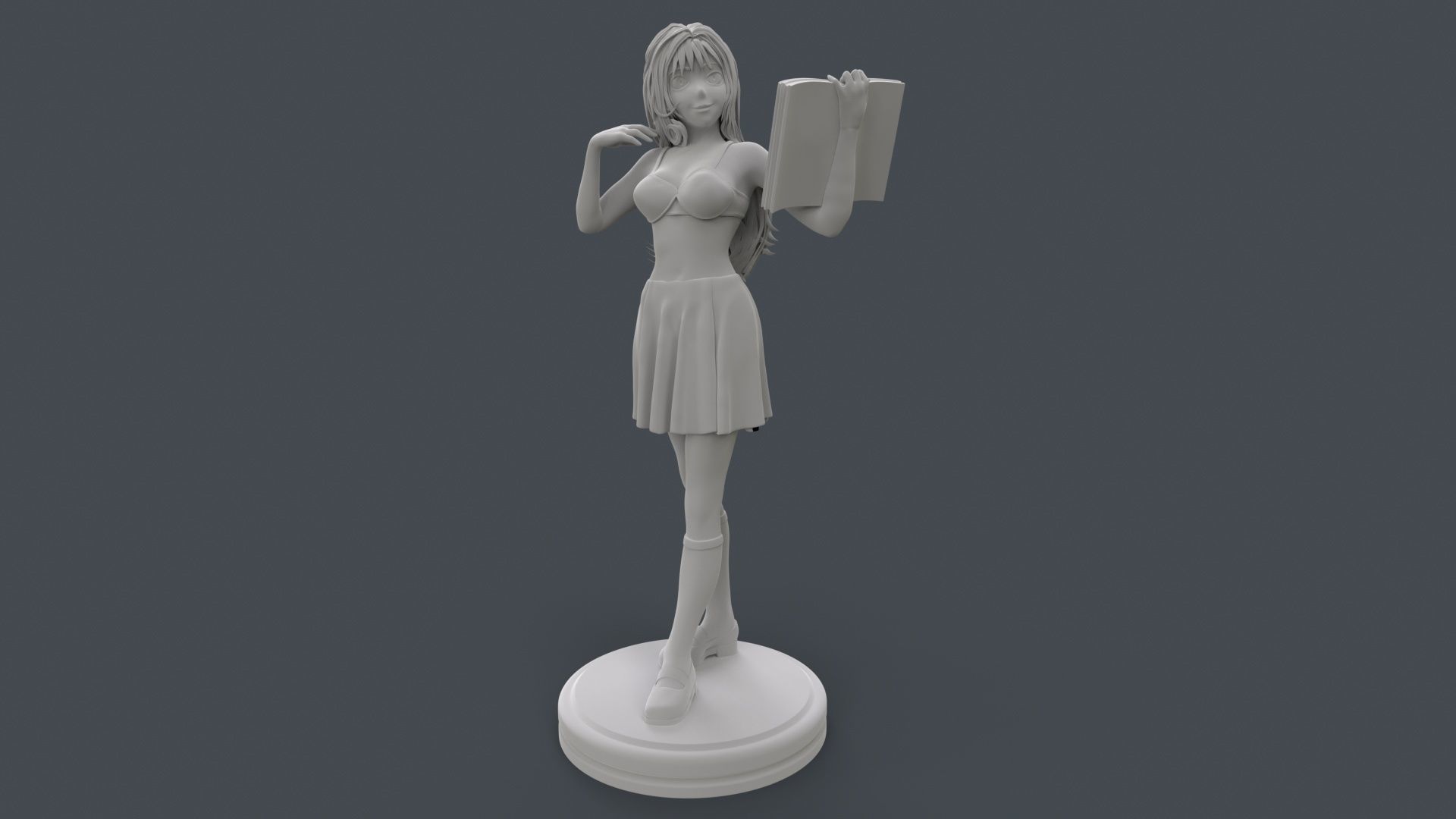 Anime WOMAN 3d printing - ULTIMATE PACK 3D Model Collection_114