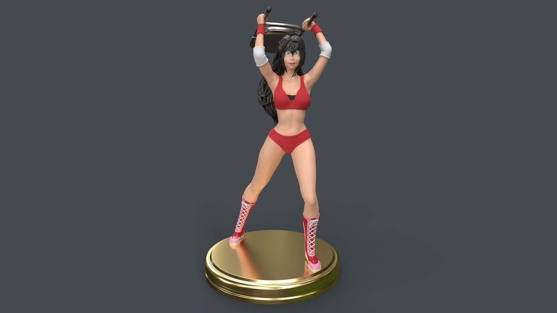 Anime WOMAN 3d printing - ULTIMATE PACK 3D Model Collection_73